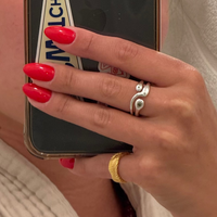 Gold Nopal Adjustable Ring 5