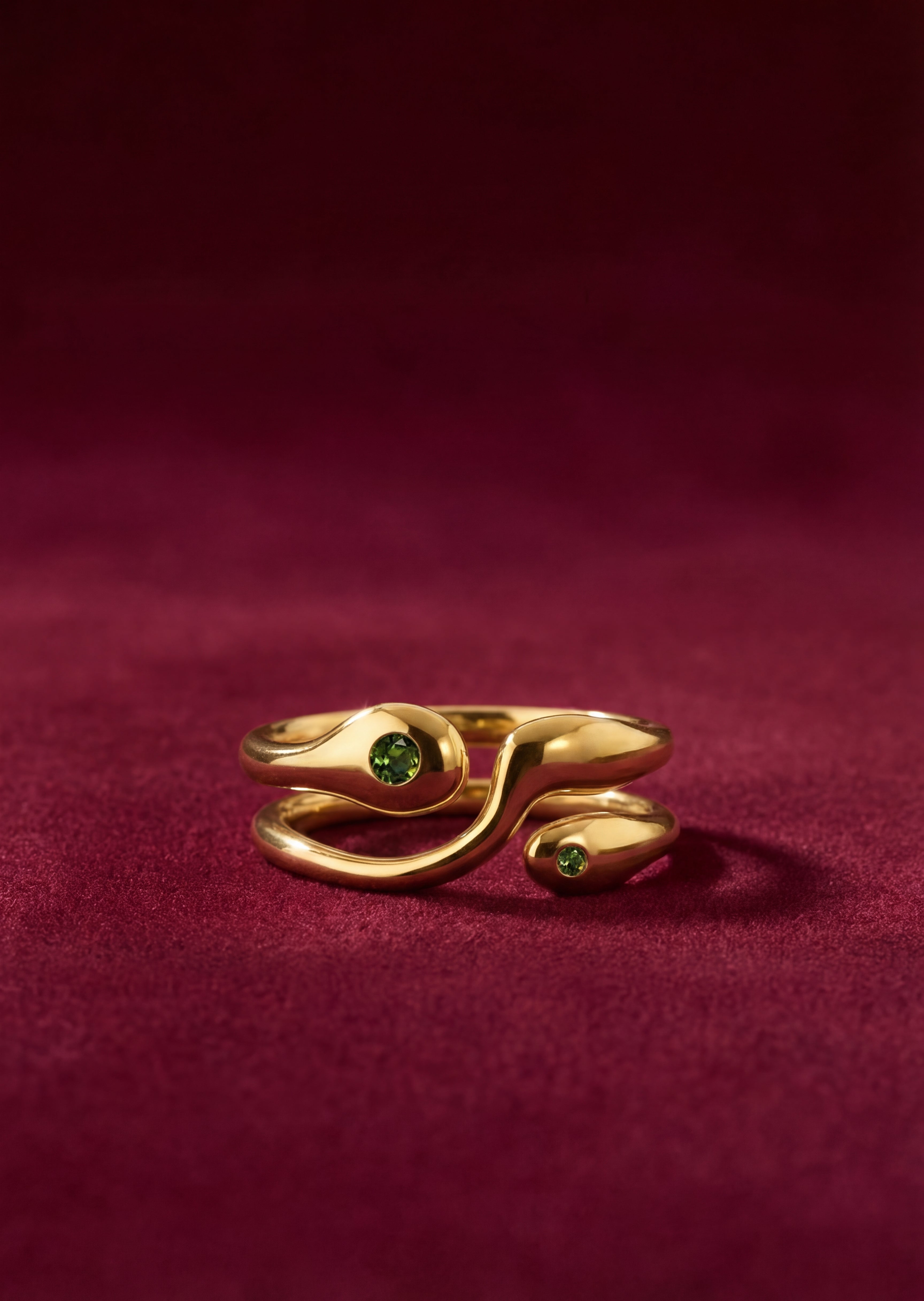 Gold Nopal Adjustable Ring