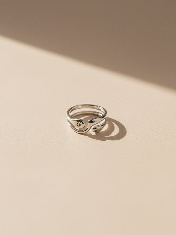 Gold Nopal Adjustable Ring hover