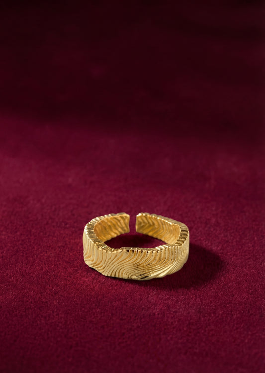 Gold Terra Adjustable Ring